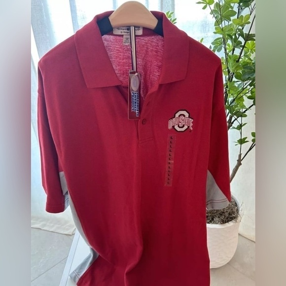 Boca Classics - Ohio State Buckeyes Polo Shirt - Mens Large NWT - Picture 2 of 6